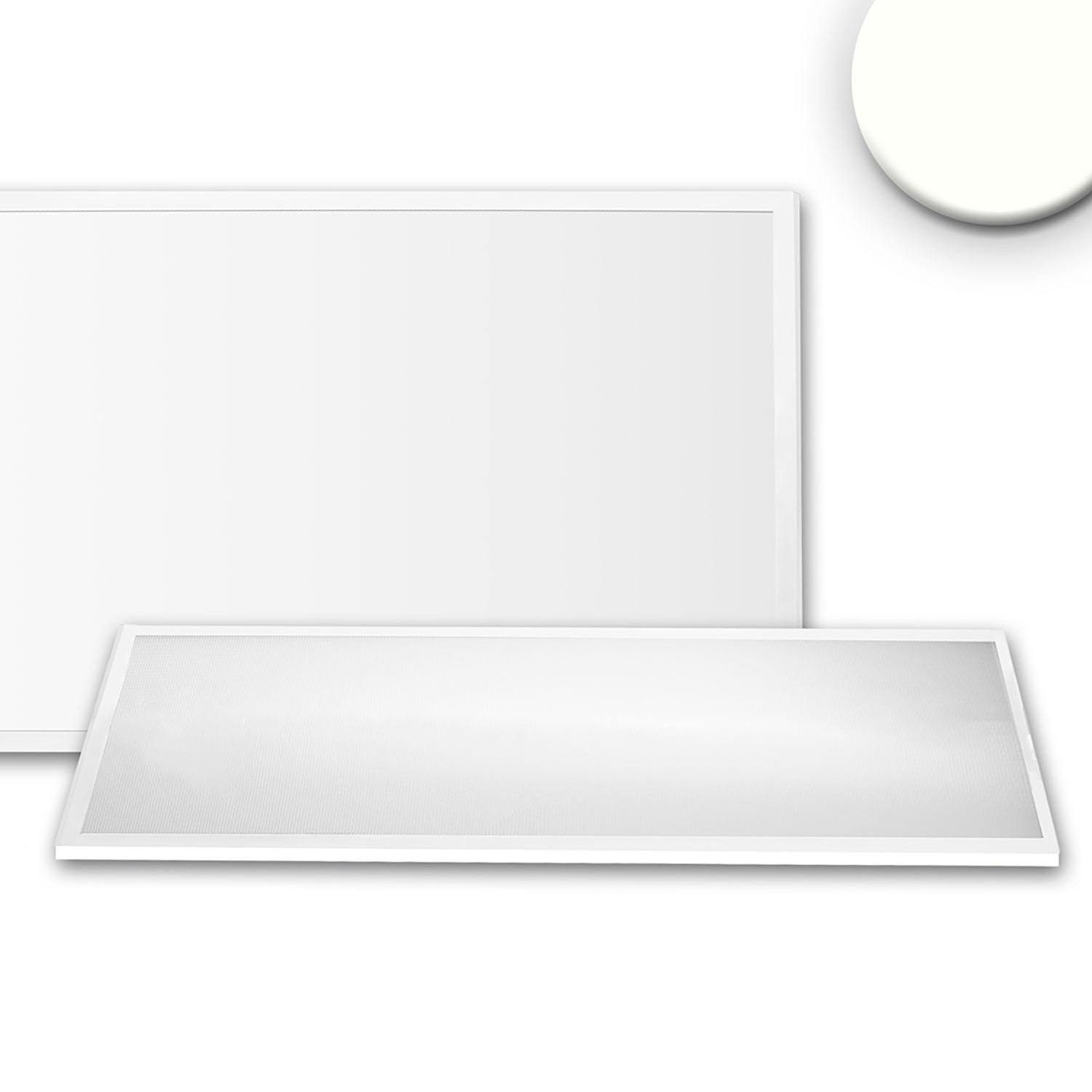LED Panel Professional Line 1200 UGR<19 4H/8H, 36W, Rahmen weiß RAL 9016, neutralweiß, KNX dimmbar