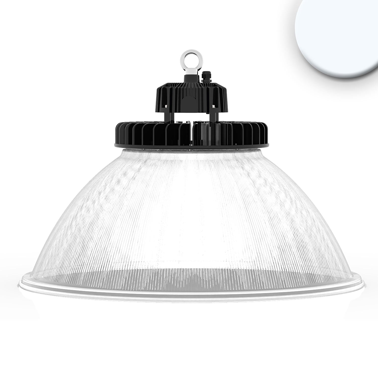LED Hallenleuchte FL 200W, PC-Reflektor, 70°, IP65, 1-10V dimmbar, kaltweiß
