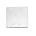 Endkappe EC 58W weiß RAL 9010 für Profil SURF16, 2 STK, inkl. Schrauben