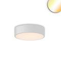 LED Deckenleuchte weiß, 25W, rund, DN400, ColorSwitch 3000|3500|4000K, dimmbar
