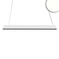 LED Hängeleuchte Raster Up&Down, 15+32W, 8,5x128cm, weiß, UGR<6, 4000K, 1-10V dimmbar