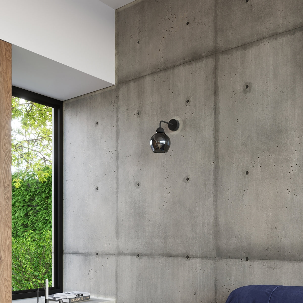 Wandleuchte ALINO 1 black Sollux Lighting