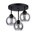 Pendelleuchte ALINO 3 schwarz Sollux Lighting