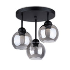 Pendelleuchte ALINO 3 schwarz Sollux Lighting