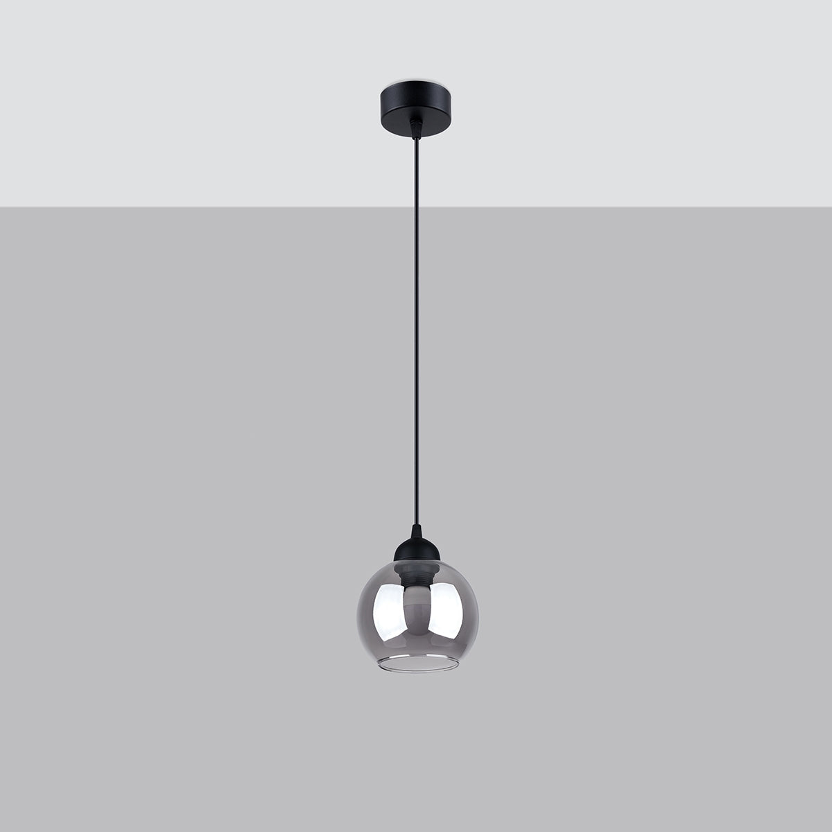 Pendelleuchte ALINO 1 schwarz Sollux Lighting