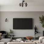 Wandleuchte FILLAN 1 schwarz Sollux Lighting