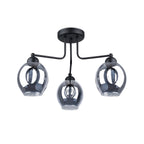 Pendelleuchte FILLAN 3 schwarz Sollux Lighting
