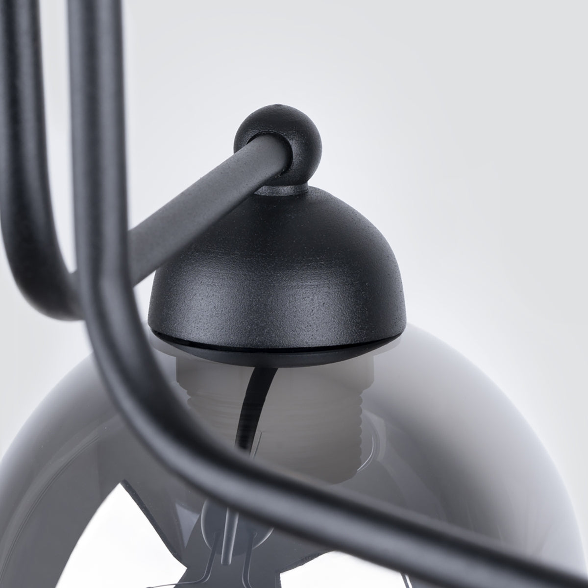 Pendelleuchte FILLAN 3 schwarz Sollux Lighting
