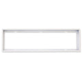 Aufbaurahmen weiß RAL 9016, Höhe 5cm, für LED Panels 300x1200, steckbare Schnellmontage