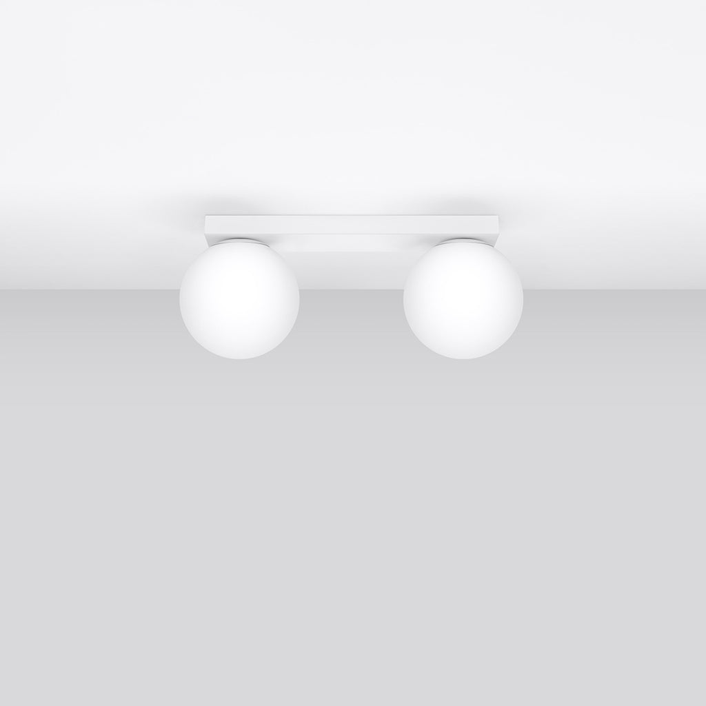 Deckenleuchte YOLI 2 weiß Sollux Lighting