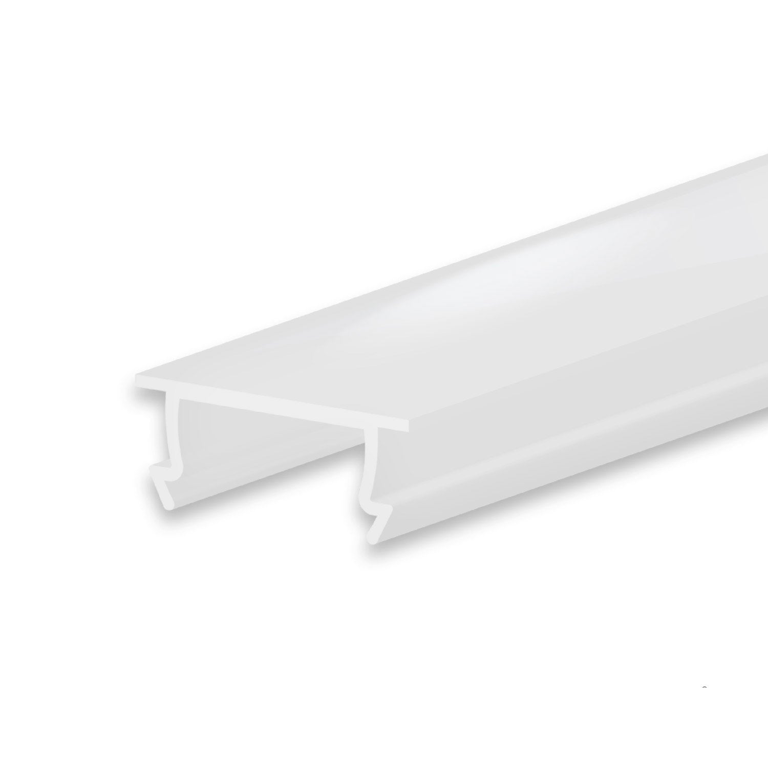 Abdeckung COVER43 opal/satiniert 200cm für Profil SURF10