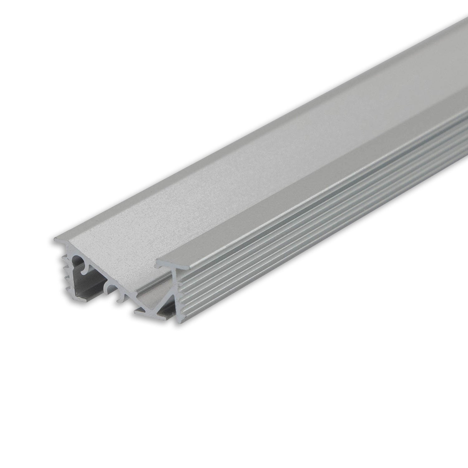 LED Einbauprofil FURNIT6 D Aluminium eloxiert, 200cm