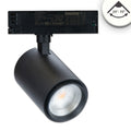 3-Phasen Schienenstrahler Vollspektrum fokussierbar, 42W, 20°-70°, schwarz matt, 4000K