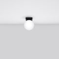 Deckenleuchte YOLI 1 schwarz Sollux Lighting