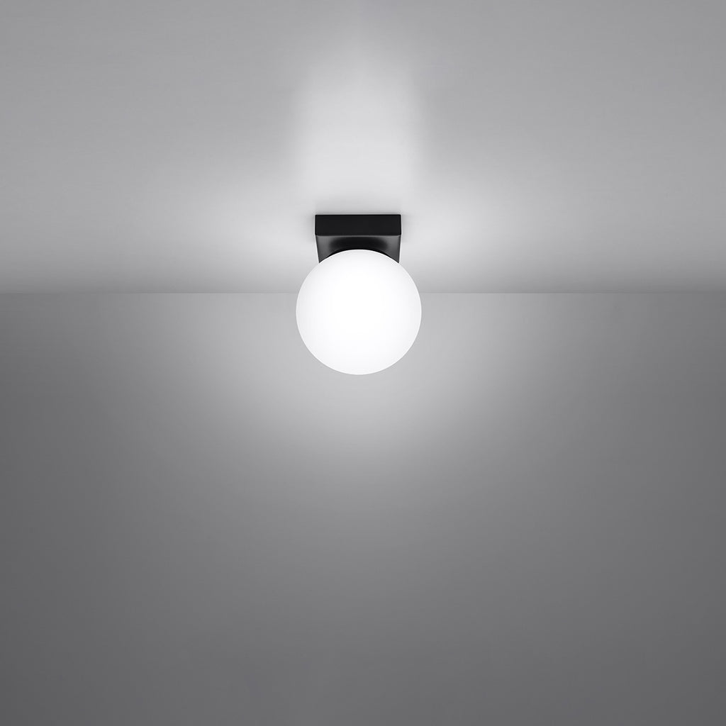 Deckenleuchte YOLI 1 schwarz Sollux Lighting