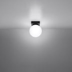 Deckenleuchte YOLI 1 schwarz Sollux Lighting