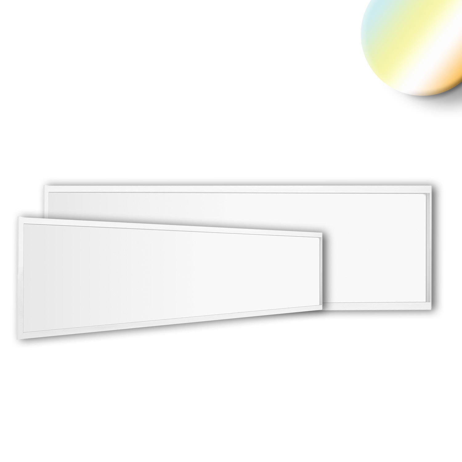 LED Panel HCL Line 1200, UGR<19 4H/8H, CRI90, 42W, weißdynamisch, DALI DT8