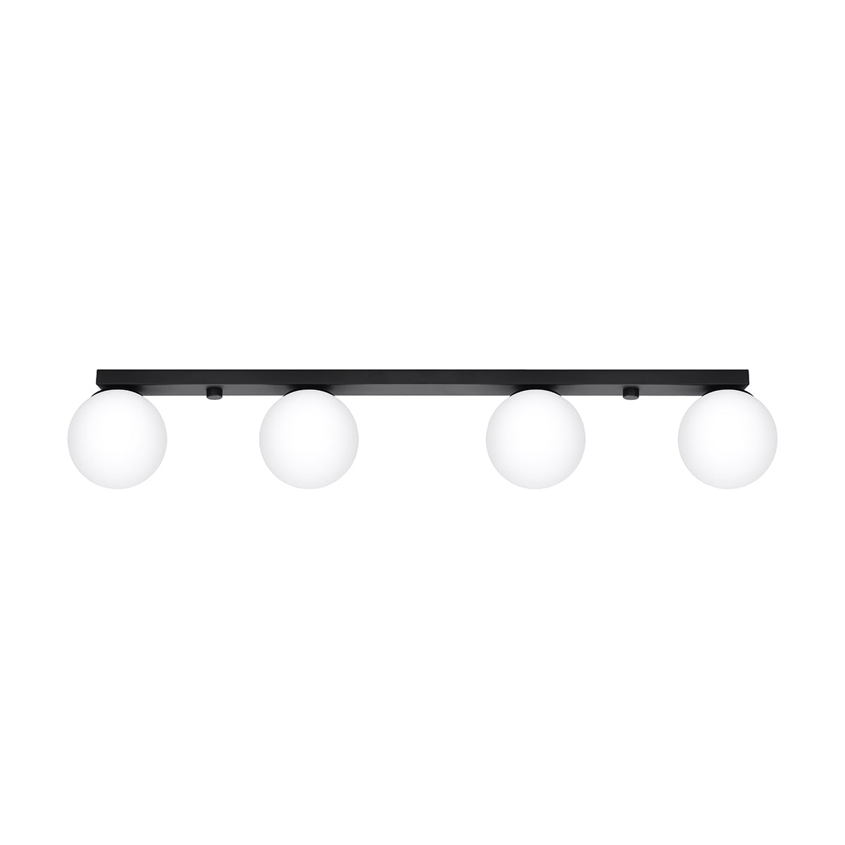 Deckenleuchte YOLI 4 schwarz Sollux Lighting