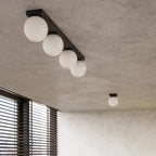 Deckenleuchte YOLI 6 schwarz Sollux Lighting