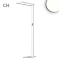 LED Office Pro Stehleuchte Up&Down, 80W+20W, Weiß, UGR<19, neutralweiß, Touch-Dimm, CH-Stecker