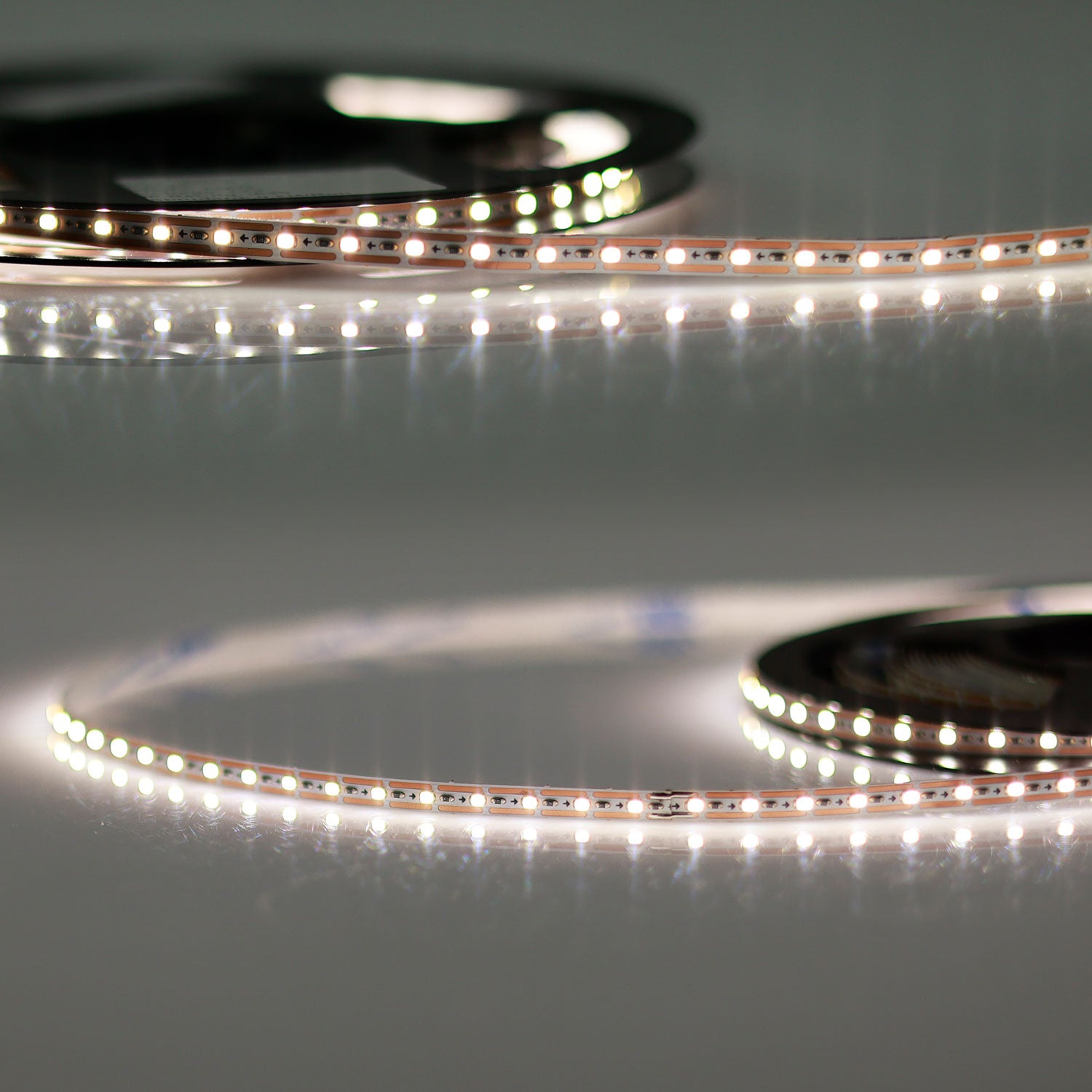 LED CRI940 MiniAMP Flexband, 12V DC, 7W, IP20, 4000K, 500cm, Kabel beids. + maleAMP, 120 LED/m