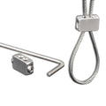 Seilklemme für Drahtseil 1-2 mm