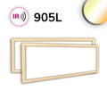 LED Leuchtrahmen H25, Innenformat 592x1500mm, 86W, weißdynamisch, CRI92