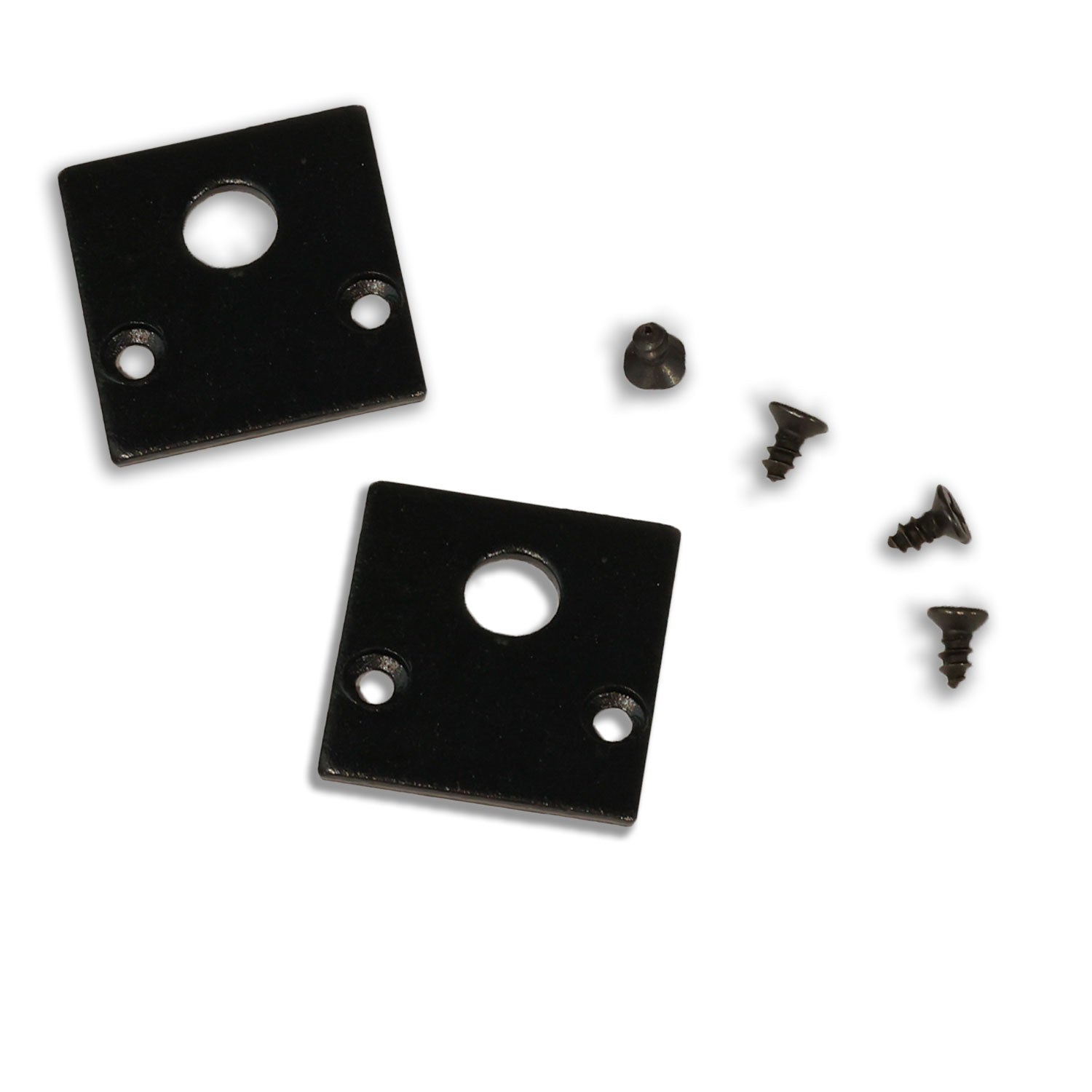 Track48 Endkappe für Aufbauschiene flat, schwarz, 2 Stück