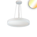 LED Hängeleuchte UGR<19 2H, weiß, 40W|50W, IP42, DN600, 2700|3000|4000K, dimmbar, exkl. Kabel