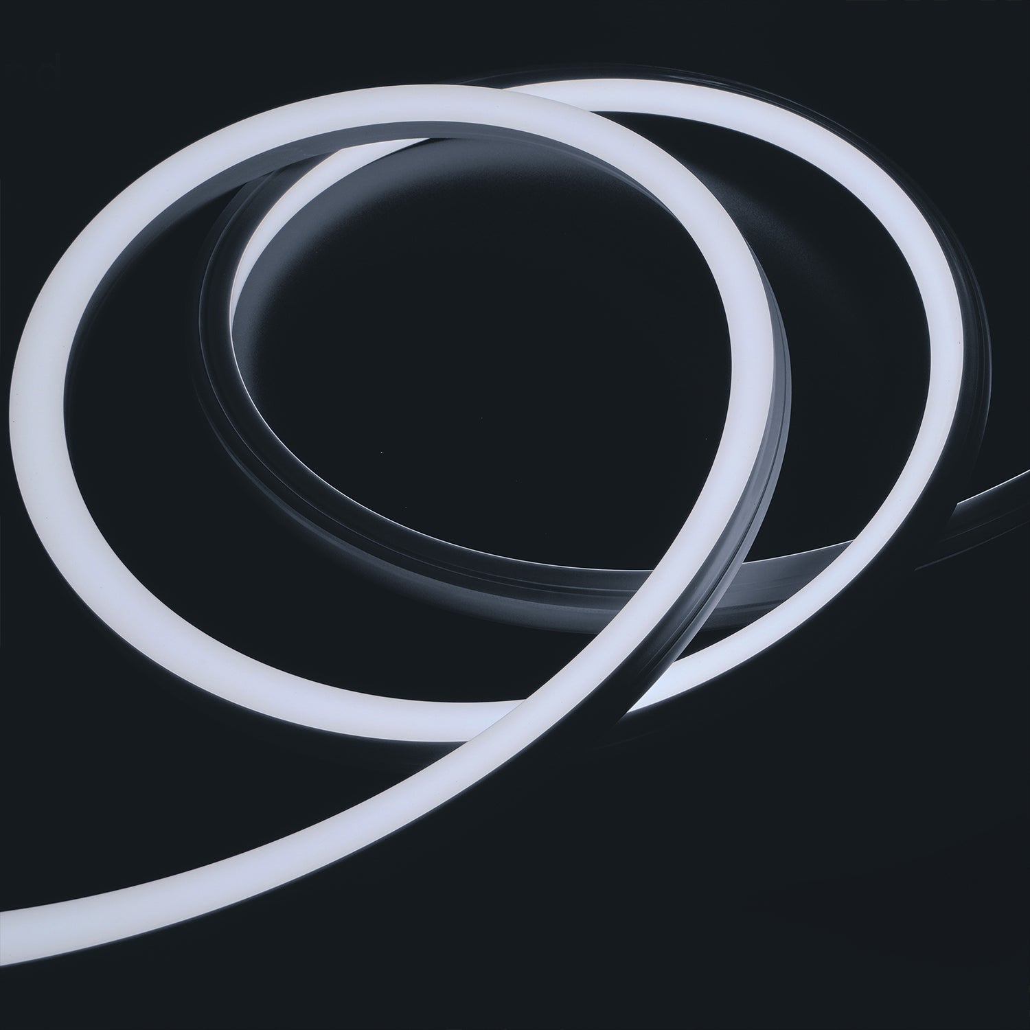 LED NeonPRO950 Custom Flexband Twist+Bend B16H16, 24V DC, 10W, IP67, 5000K, 140 LED/m, inkl. Clips