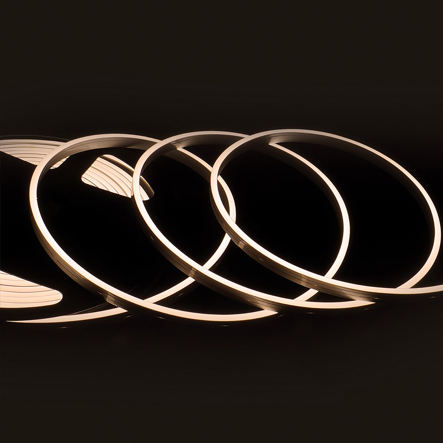 LED NeonPRO921 Custom Flexband B04H08, 24V DC, 10W, IP67, 2100K, 5m Rolle, 180 LED/m, inkl. Clips