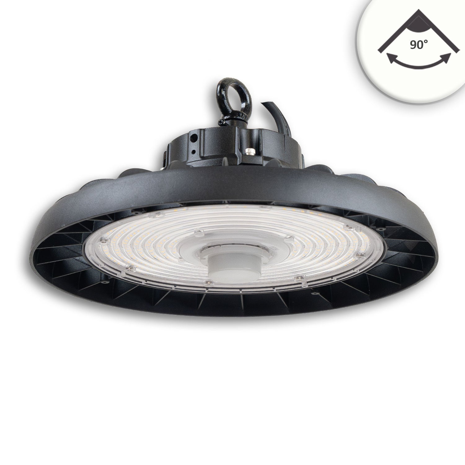 LED Hallenleuchte FL2 200W, 90°, IK10, IP65, DALI dimmbar, neutralweiß