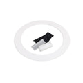Loch Adapterplatte für Downlights, ohne Federn, weiß, ID 200mm - AD 260mm