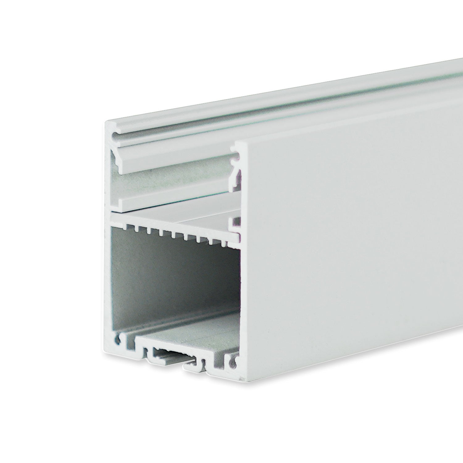 LED Aufbauprofil LAMP30 V1 Aluminium weiß RAL 9003 300cm