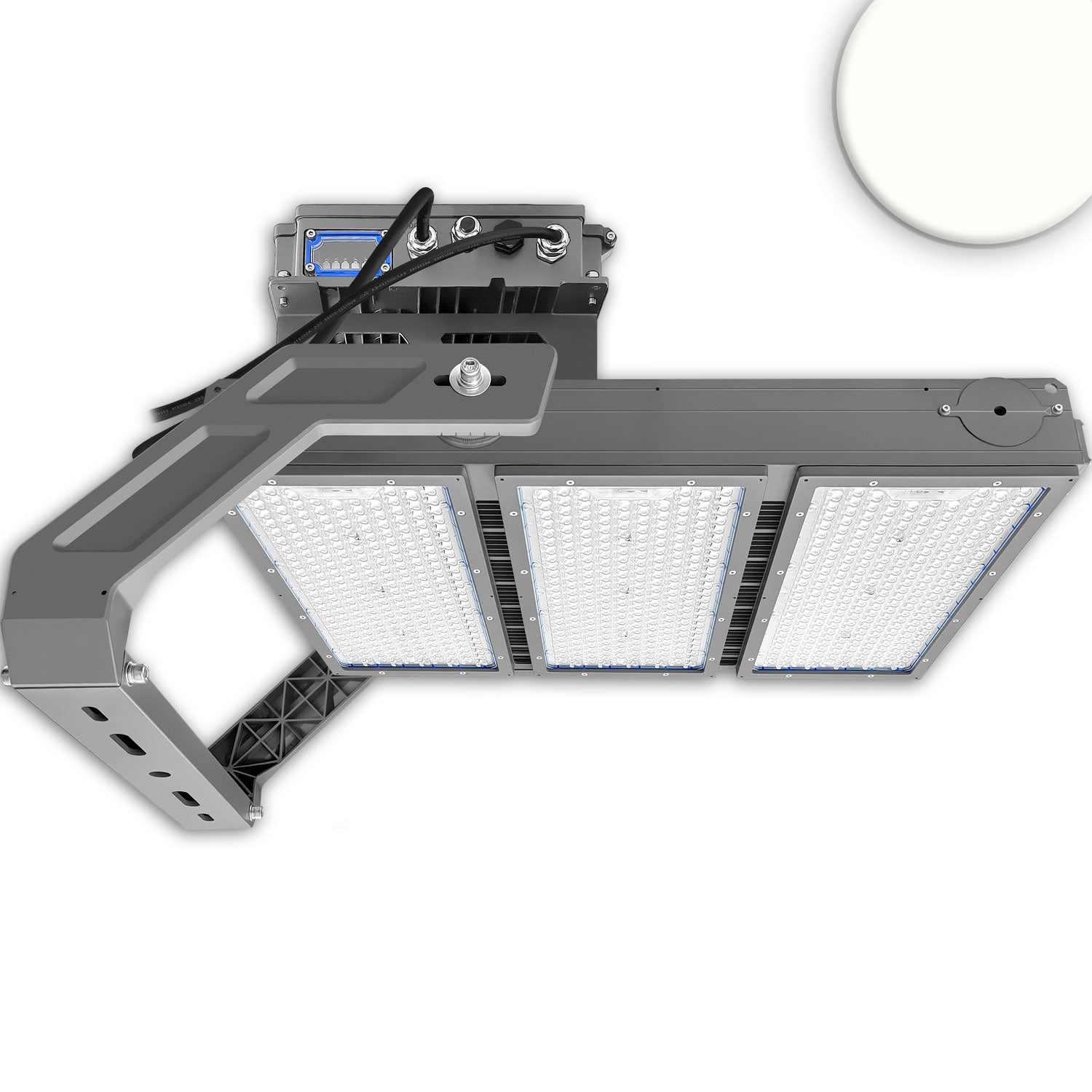 LED Flutlichtanlage LW 1.500W, 130x25°, 3 Module (Lichtpunkte), DALI dimmbar, neutralweiß, IP66