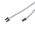 Endkappe schwarz für Surf12 Flat mit Einspeiser für FC-Flexband, 50cm Kabel+MiniAmp-Stecker, max. 3A