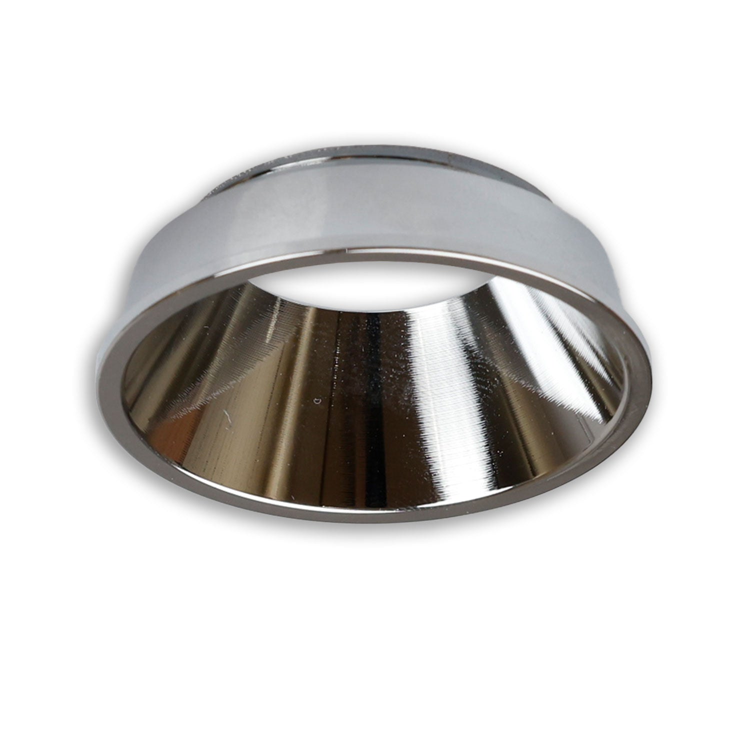 Cover für LED Spot und LED Modul SYS-GU10, alu glänzend, rückversetzt, UGR<12