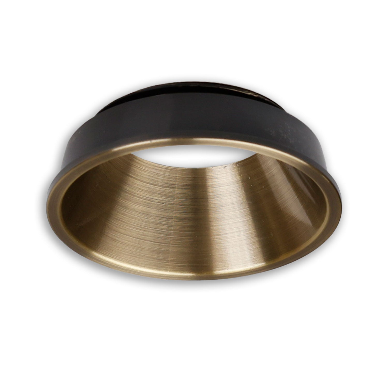 Cover für LED Spot und LED Modul SYS-GU10, messing gebürstet, rückversetzt, UGR<12