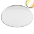 LED Deckenleuchte 22|32W, weiß rund, DN410, IP64, 120lm/W, ColorSwitch 3000|4000|6000K