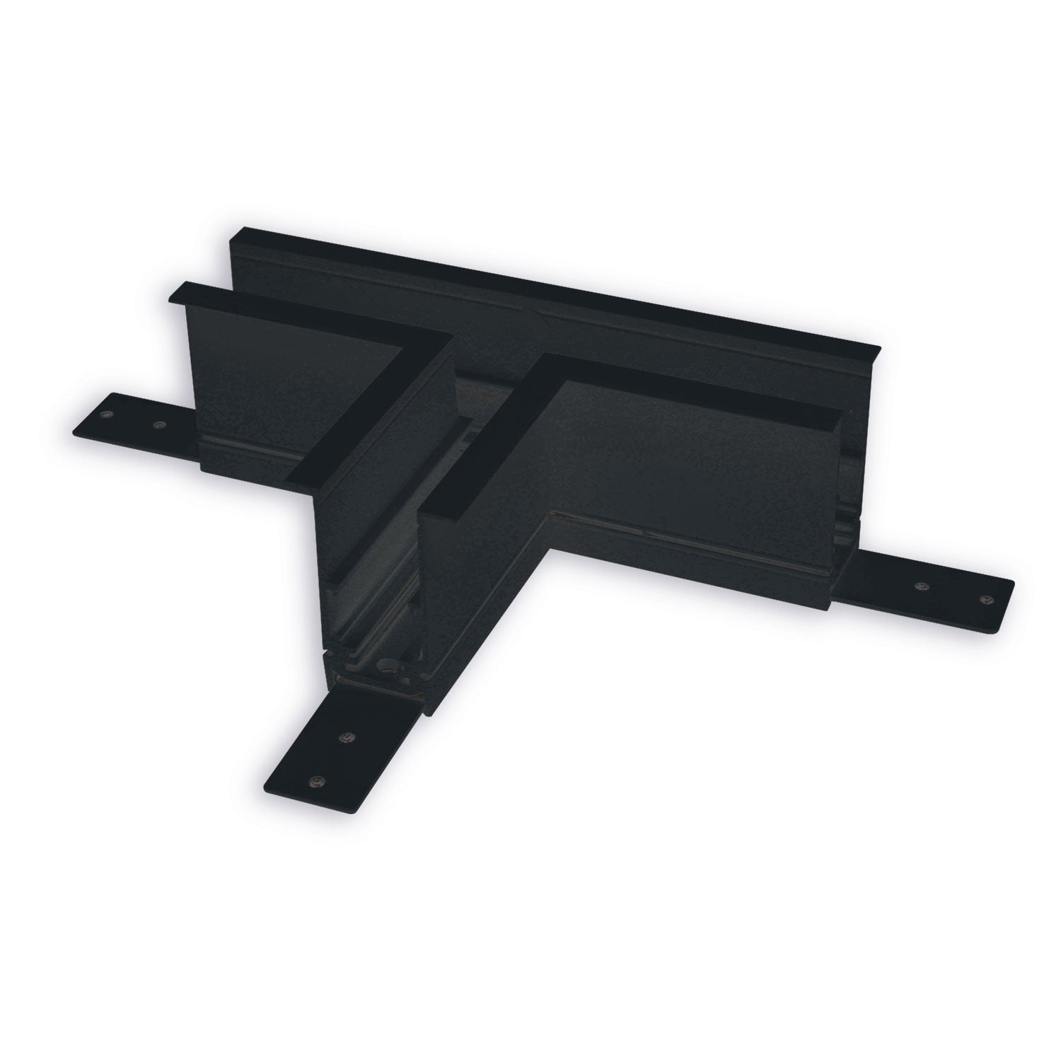 Track48 T-Schiene horizontal für Einbauschiene, schwarz, nicht stromführend