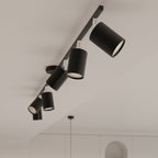 Deckenleuchte - Spot - Strahler LEMMI 4L schwarz Sollux Lighting