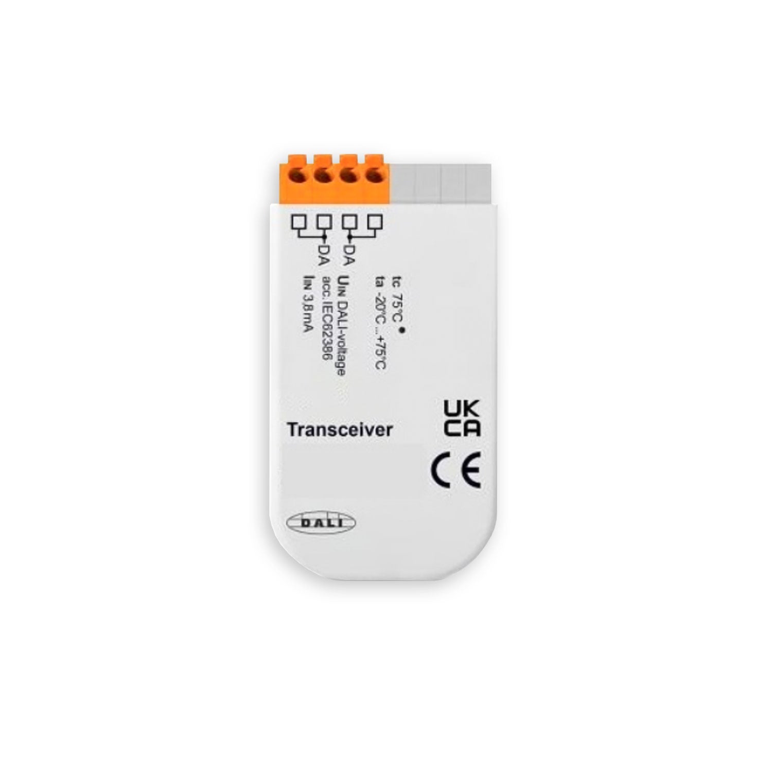 DALI Receiver zur Weiterleitung von Befehlen des DALI Funktransmitters auf die DALI Bus Linie