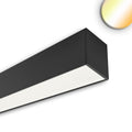 LINKLINE50 LED Aufbau/Hängeleuchte, 60cm, 15W, UGR<19 2H|2H, schwarz, 3000|4000K, DALI dimmbar