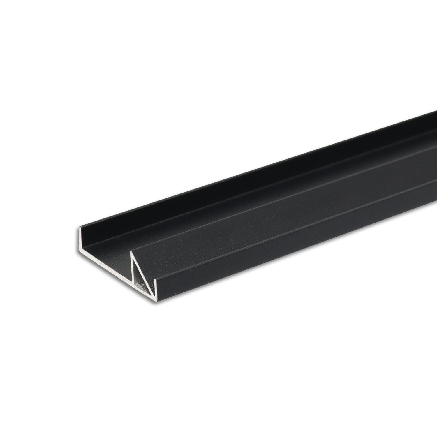 LED Regalkantenprofil FURNIT10 SHELF, 19mm, Aluminium, schwarz, RAL9005