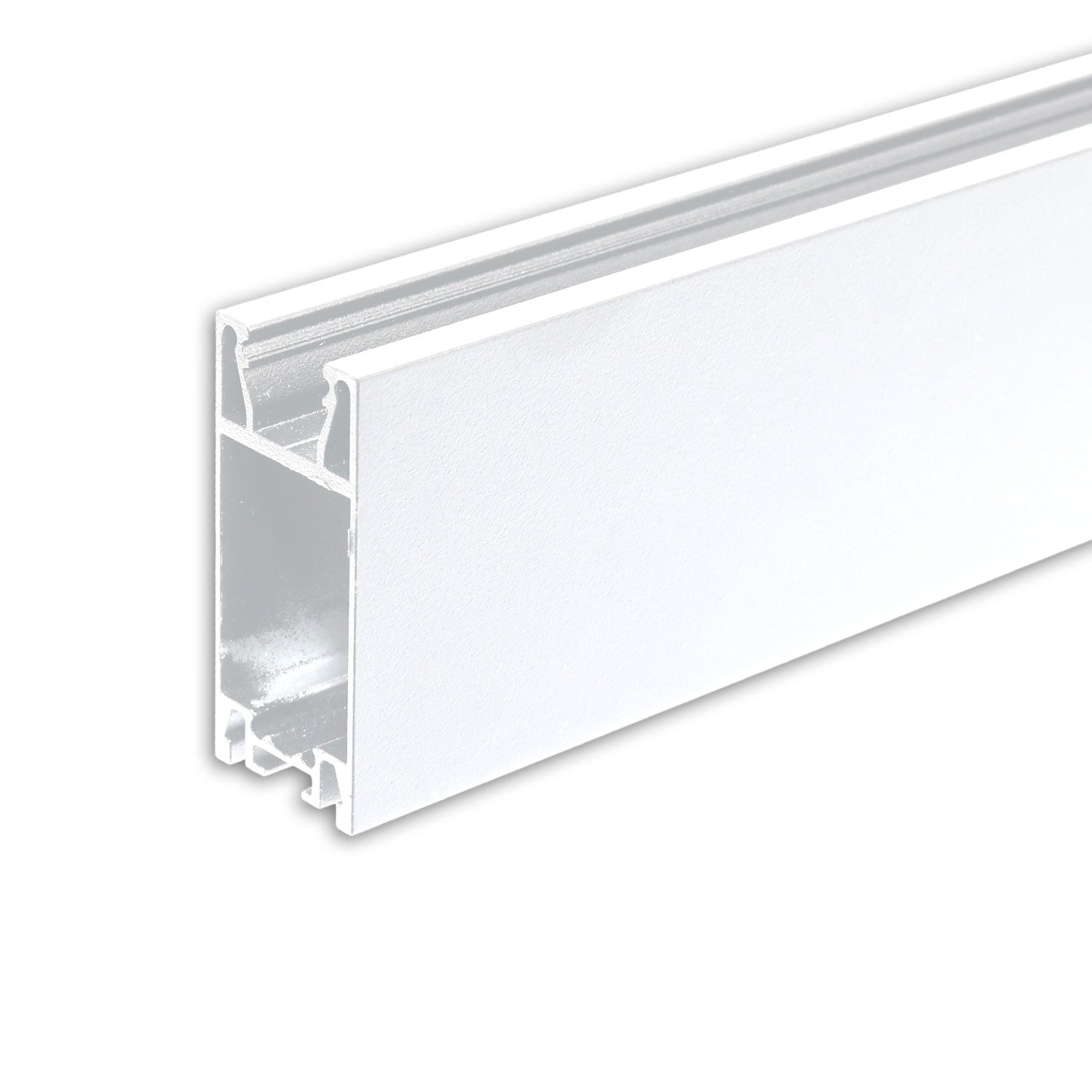 Gardinenprofil Curtain10 ONE HIGH, weiß RAL 9010, 200cm