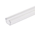 Gardinen-Inlay klar, Innenformat B=9.7 H=6.5mm Schlitz 6mm, 100cm