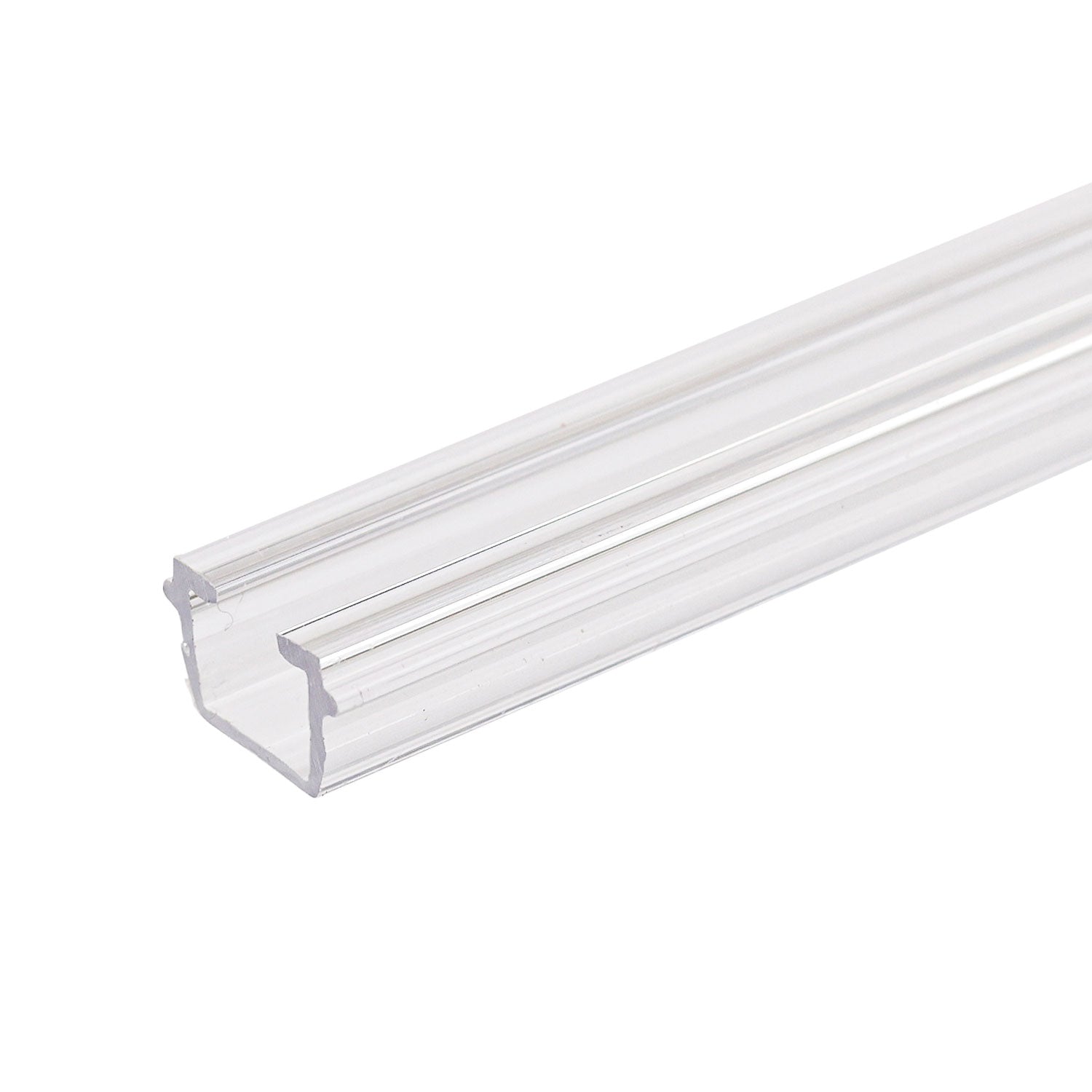 Gardinen-Inlay klar, Innenformat B=9.7 H=6.5mm Schlitz 6mm, 100cm