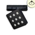 3-Phasen Schienenstrahler MATRIX, 20W, 40°, schwarz, 3000K, UGR<19