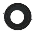 Einbaurahmen für MR11/GU10 Mini Spots, rund, schwarz