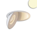 LED Einbauleuchte Sphere weiß/weiß, 2700K, 10W, CRI90, dimmbar